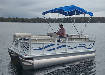 EP-14 Electric Pontoon Boat