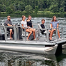 UTL-14R Sport Pontoon Boat